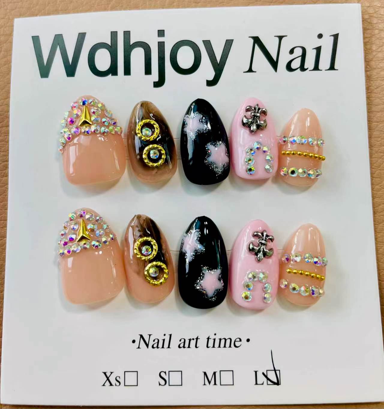 Handmade Reusable press On Nails