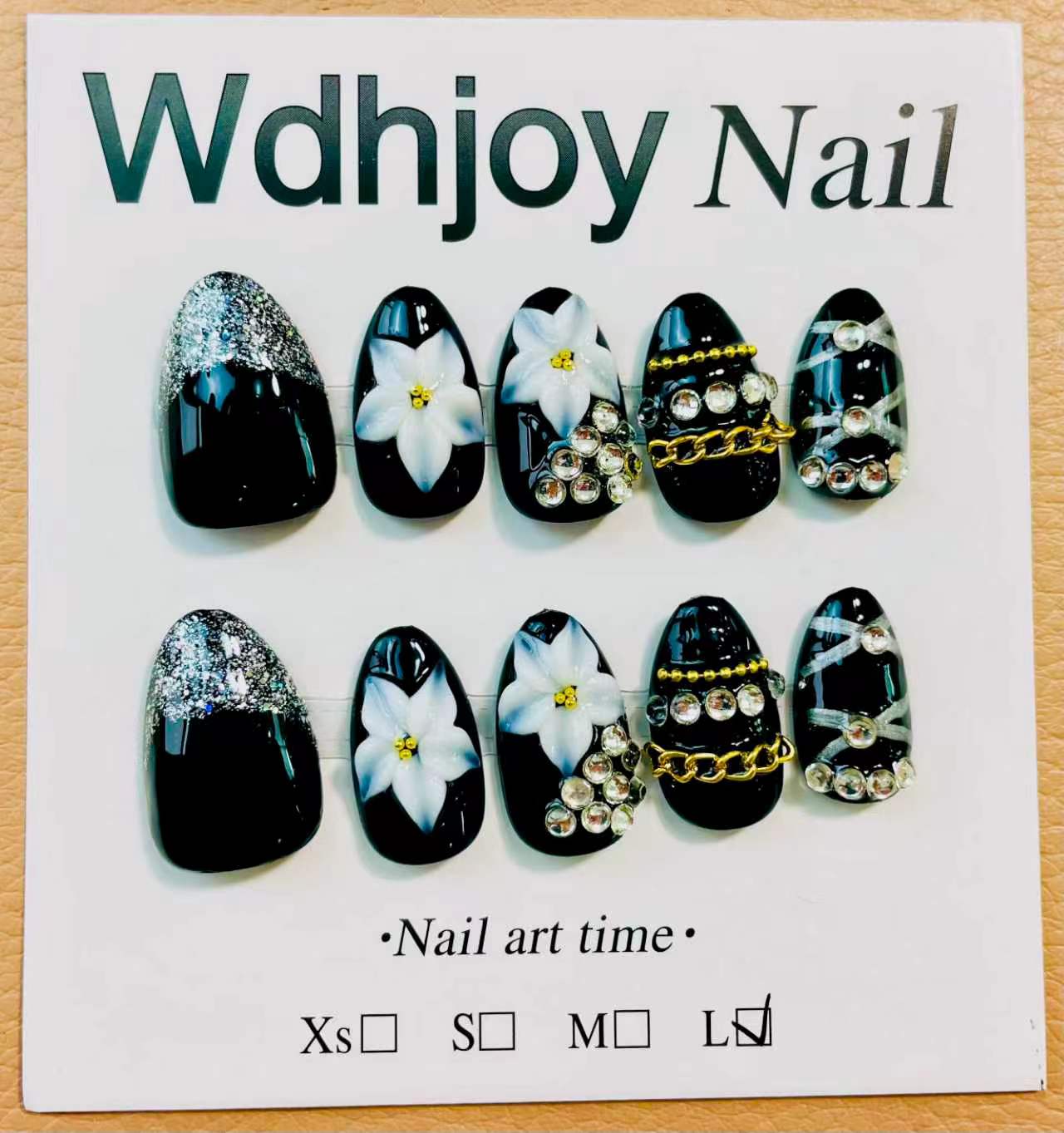 Handmade Reusable press On Nails
